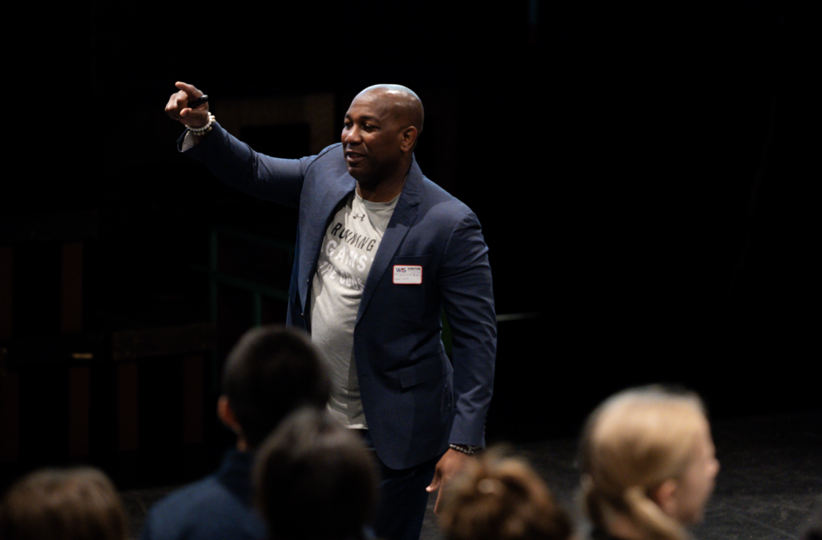 DYNAMIC DUNHAM - Mr. Dunham gives a TEDx talk at WIS, detailing his life journey and lessons, in and out of athletics.